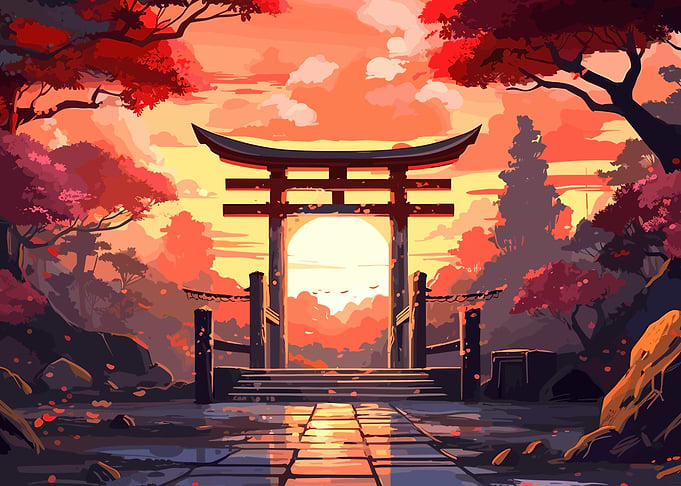 Japanese Fantasy Gate