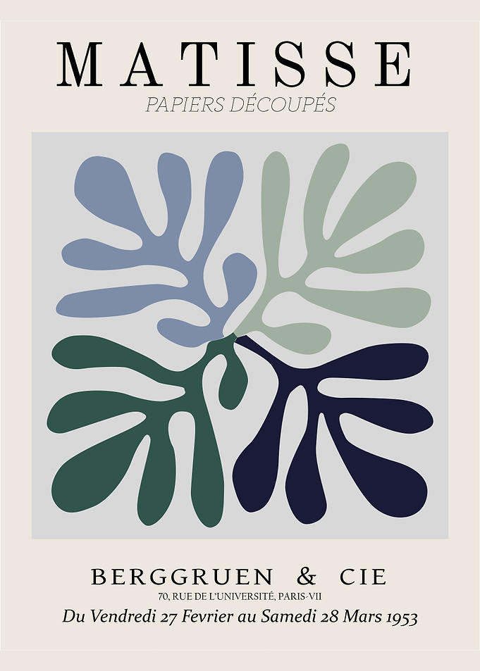 Matisse exhibition poster
