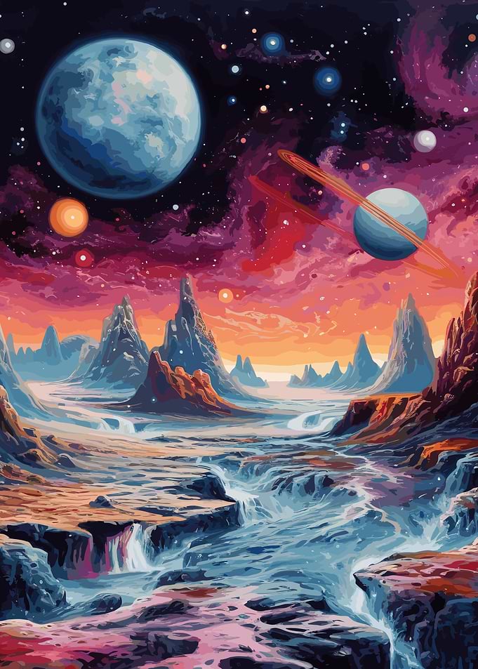Mountains And Planets