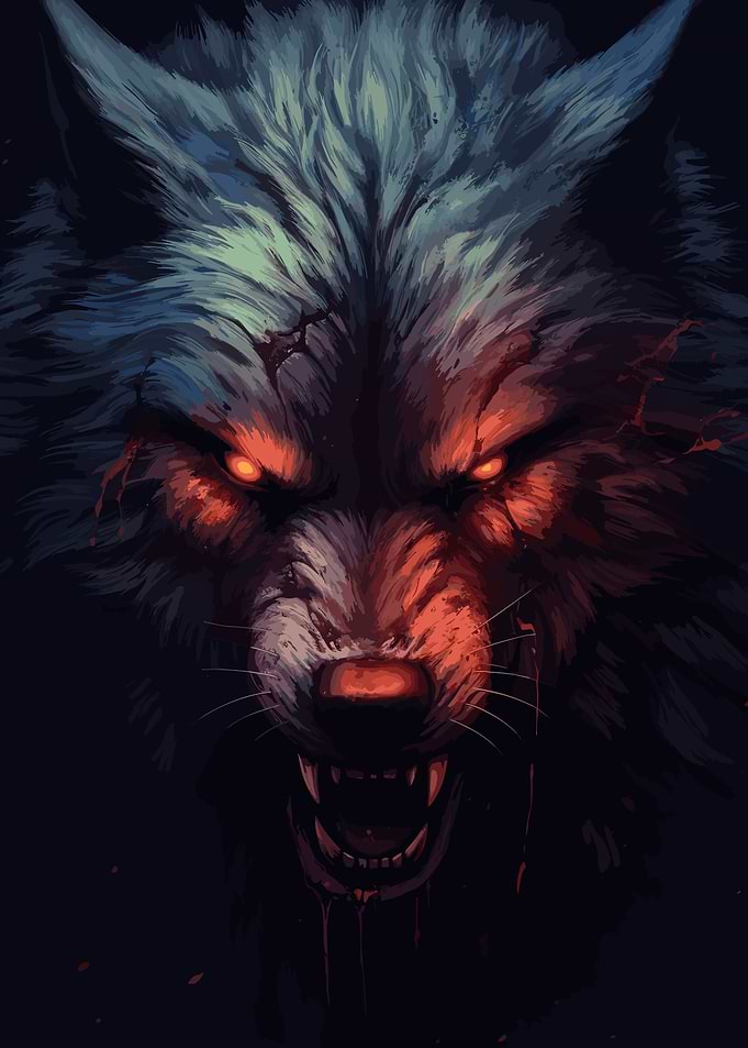Angry Wolf