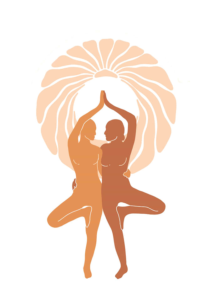 Friendship Yoga Position