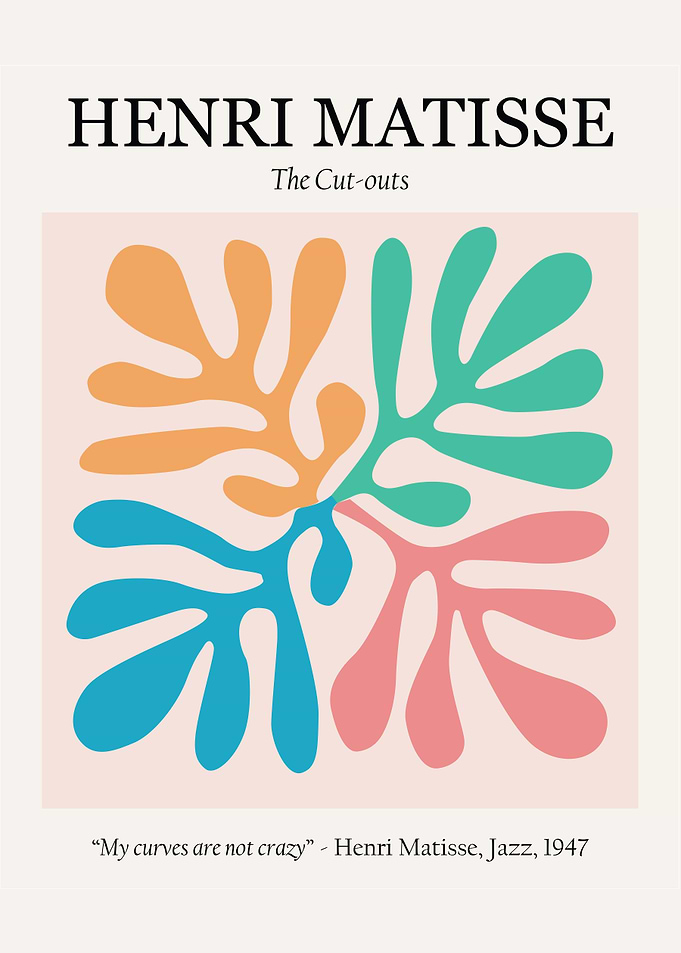 Matisse exhibition poster