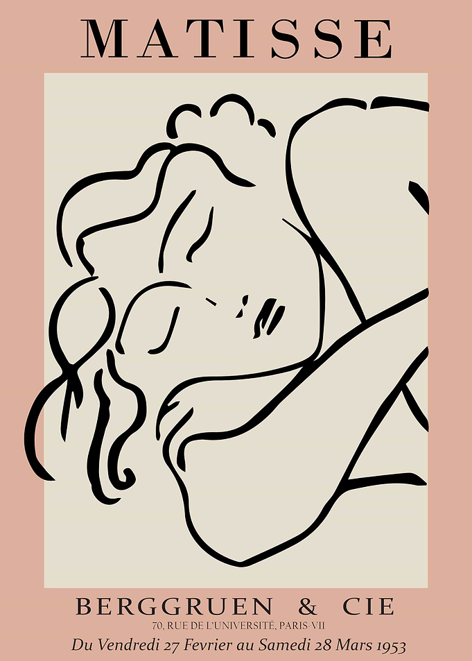 Matisse exhibition poster