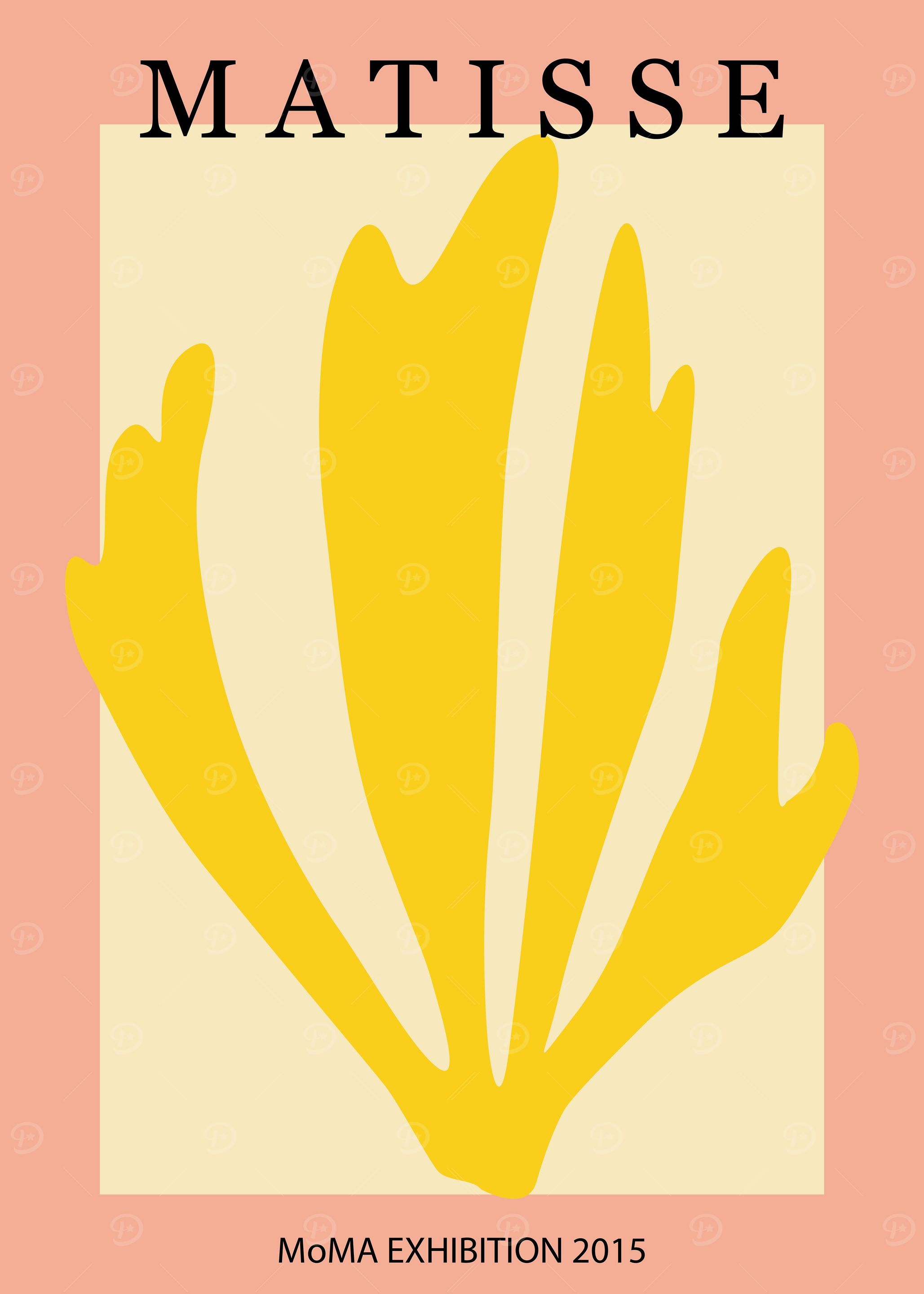 Matisse exhibition poster
