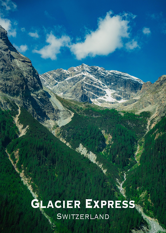 View from Glacier Express