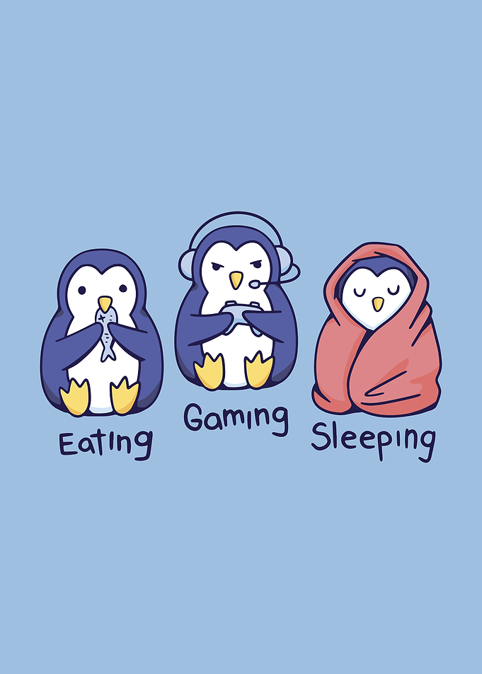 Gamer Penguin
