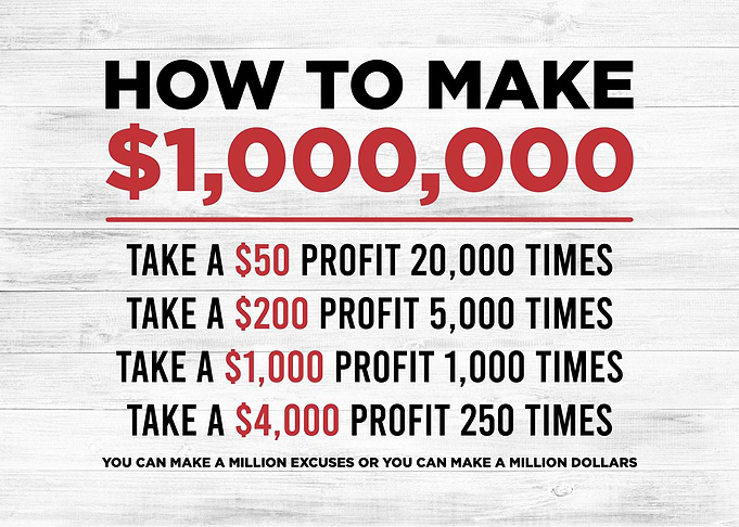 how to make 1 billion