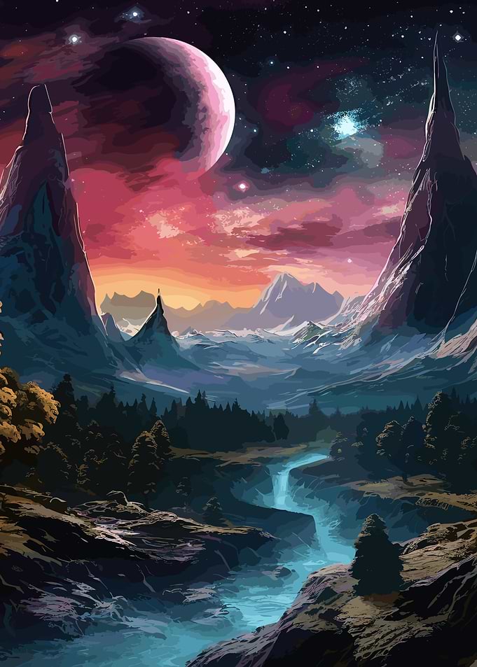 Mountains And Planets