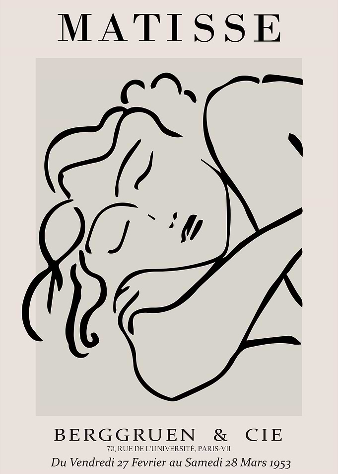 Matisse exhibition poster