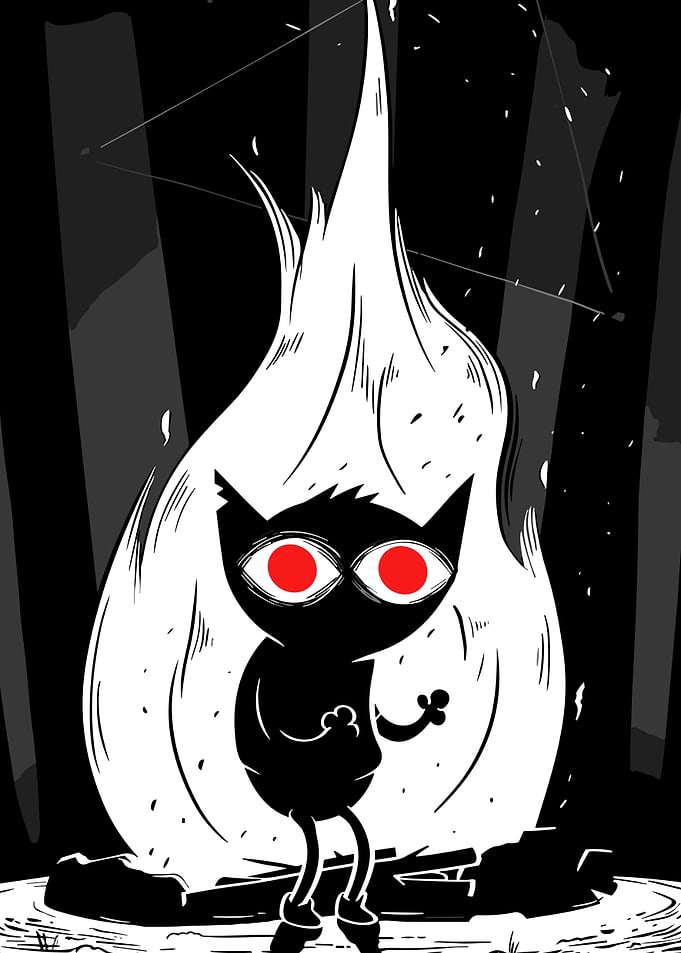 night in the woods