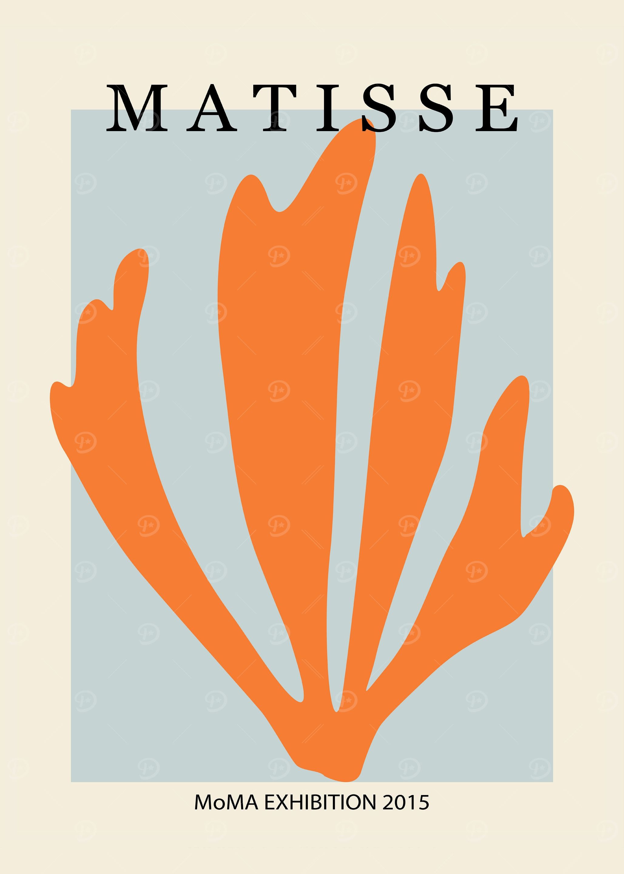 Matisse exhibition poster