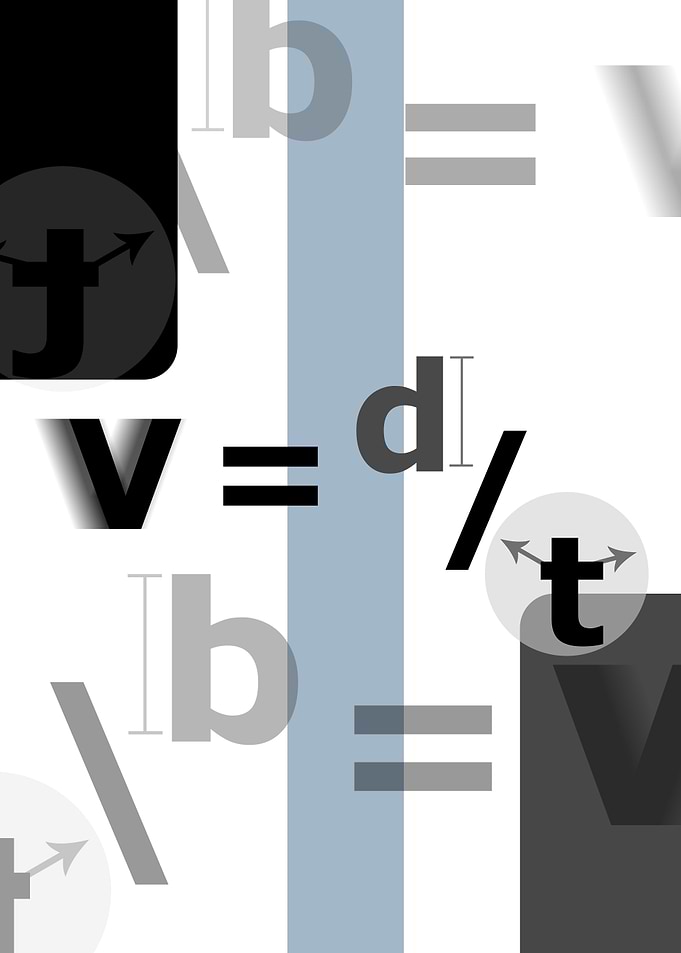 Velocity Formula poster