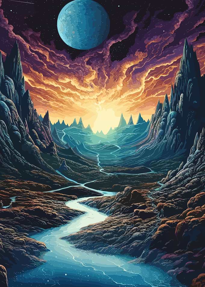 Mountains And Planets