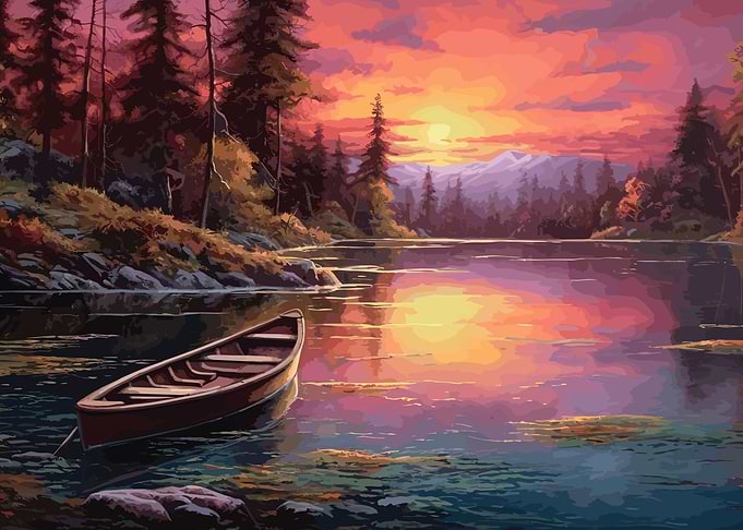 Boat Sunset