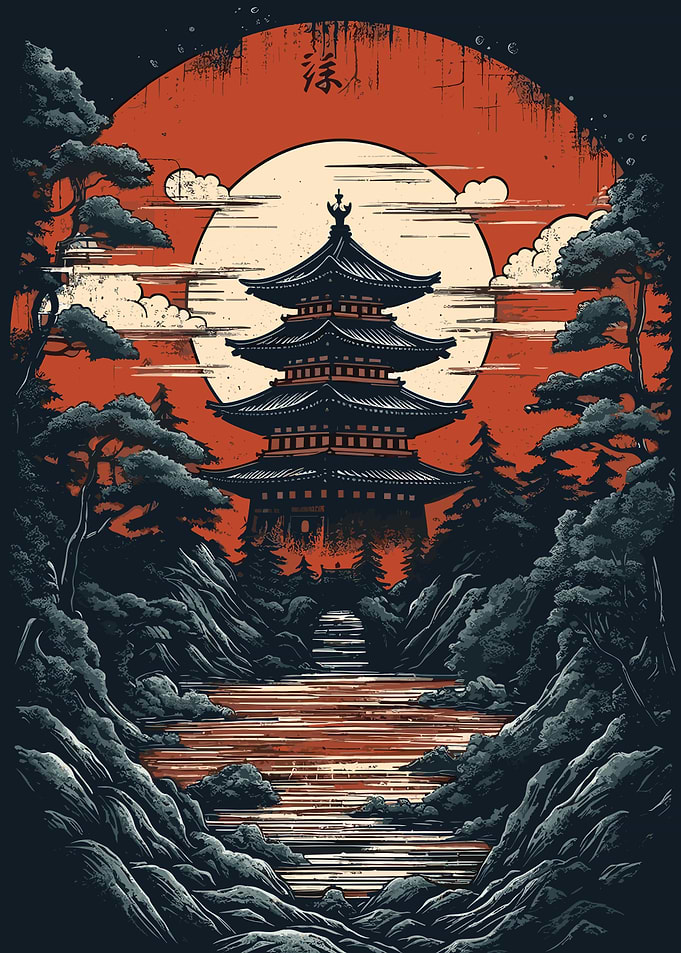 Vintage Japan Landscapes