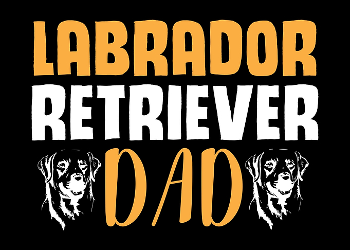 Labrador Retriever Dad Dog
