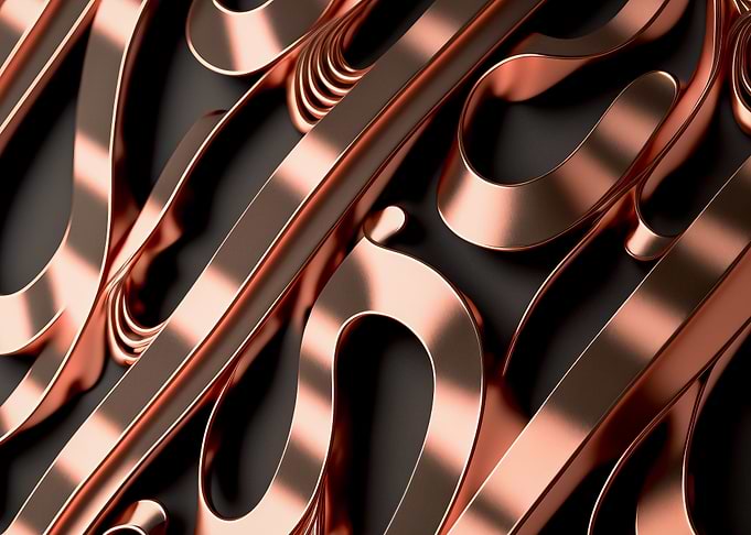 abstract copper