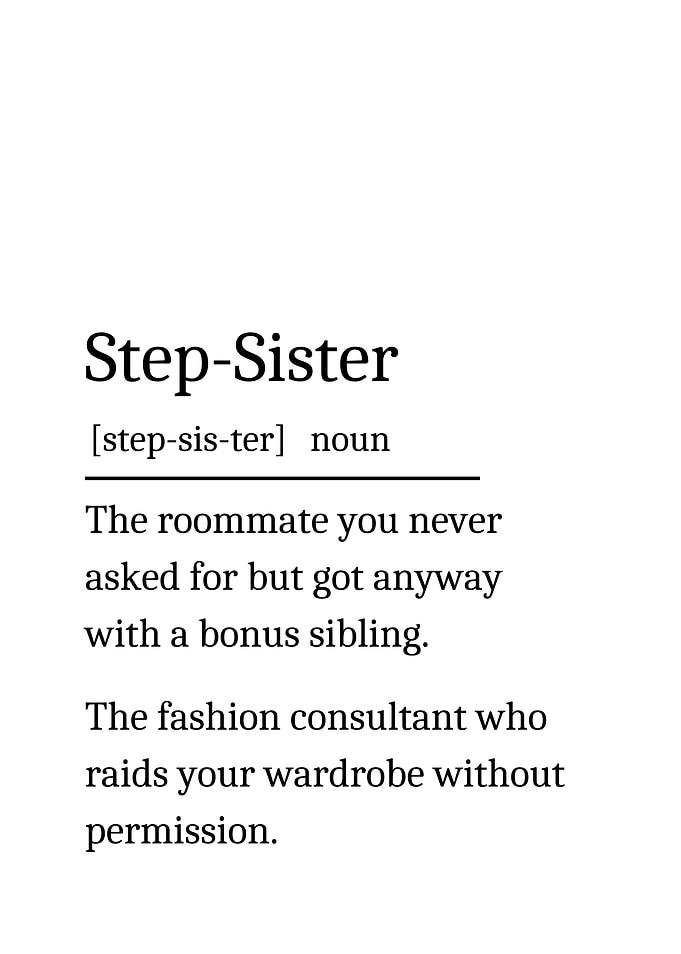 Stepsister Definition