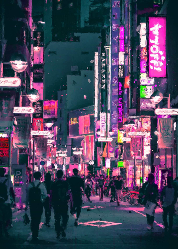 the city