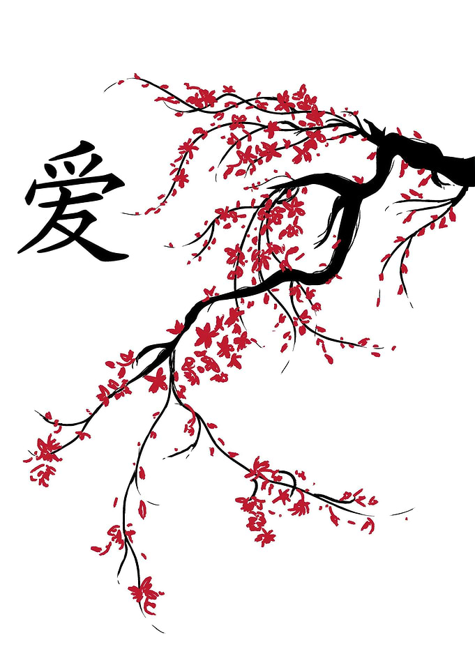 Japan Japanese Art tree