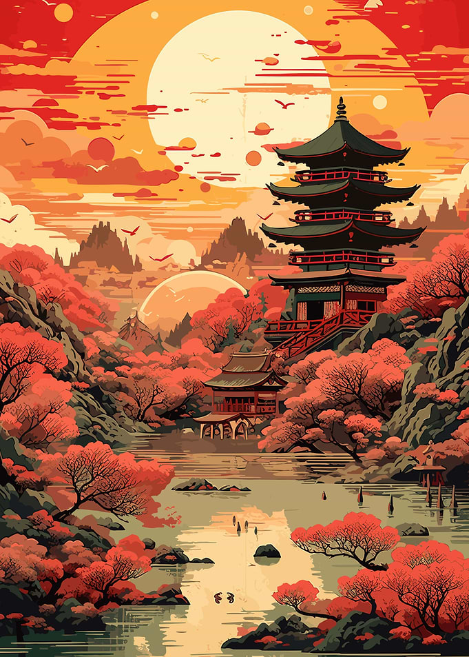 Vintage Japan Landscapes