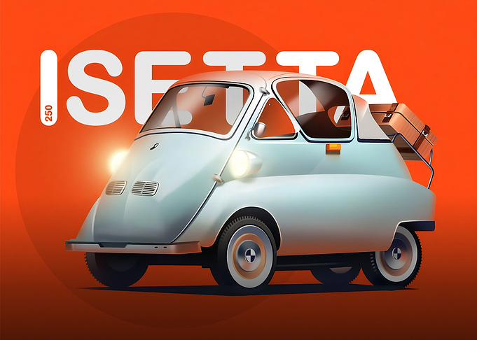 1955 BMW ISETTA 250