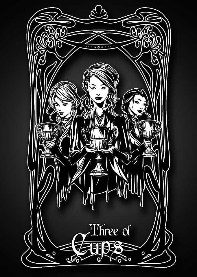 Tarot Three of Cups