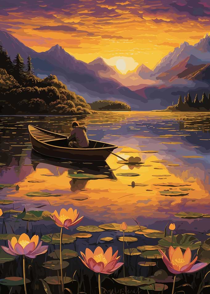 Boat Sunset