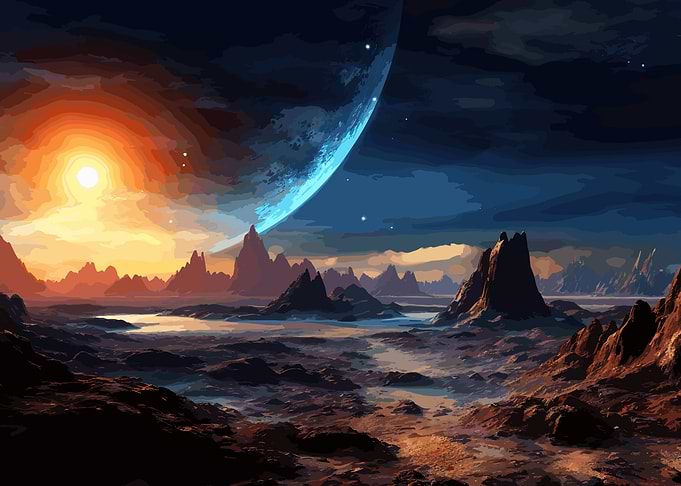 Space Landscape