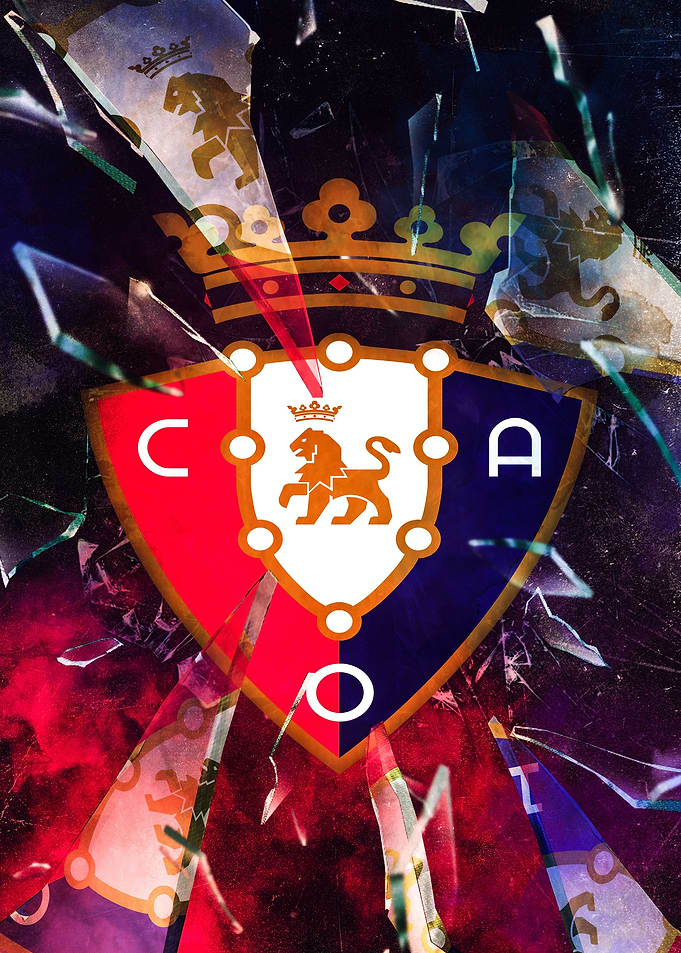 Osasuna Broken Glass