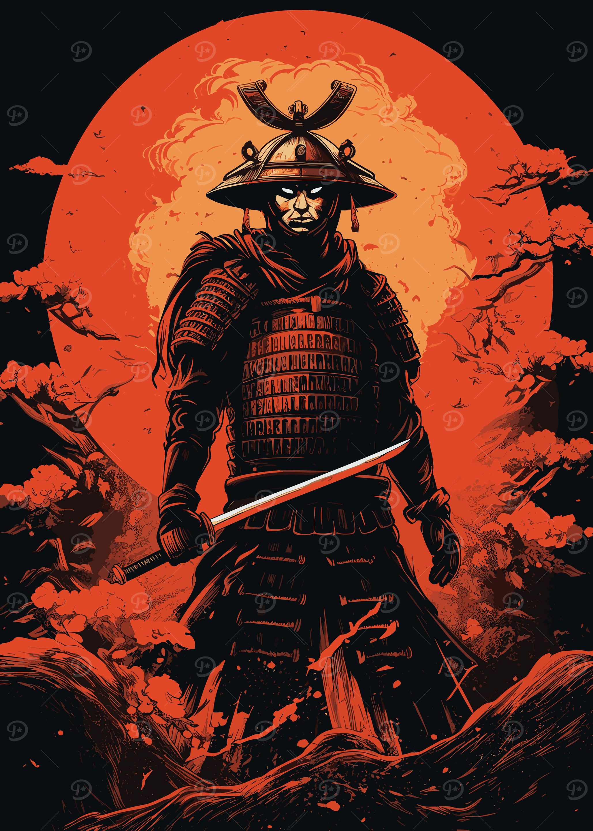 Japanese Samurai Art