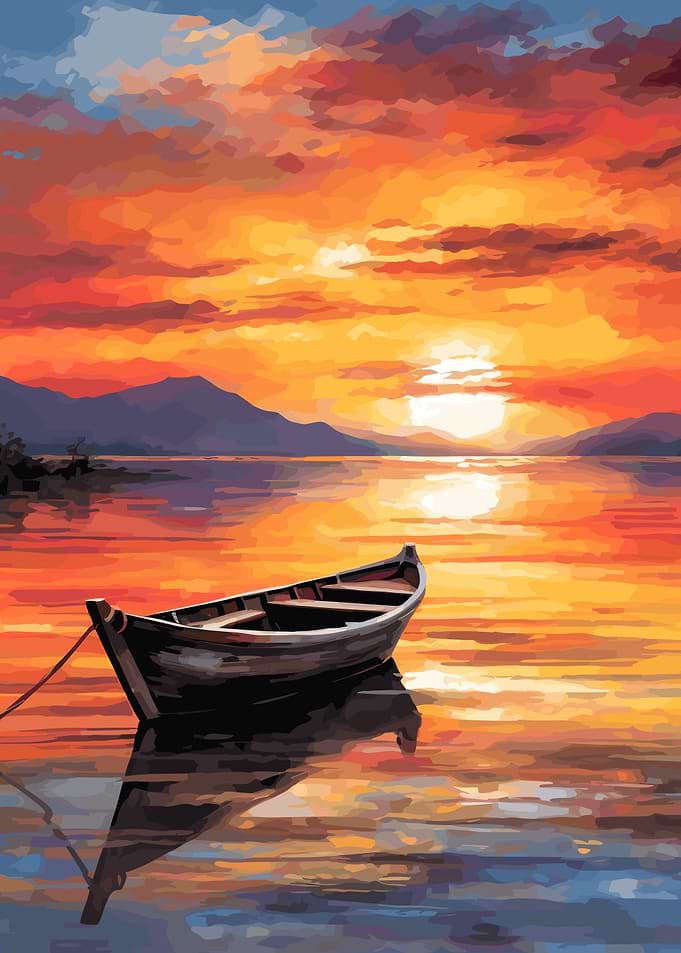 Boat Sunset