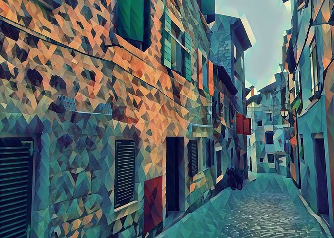 Medieval glimpse in Rovinj