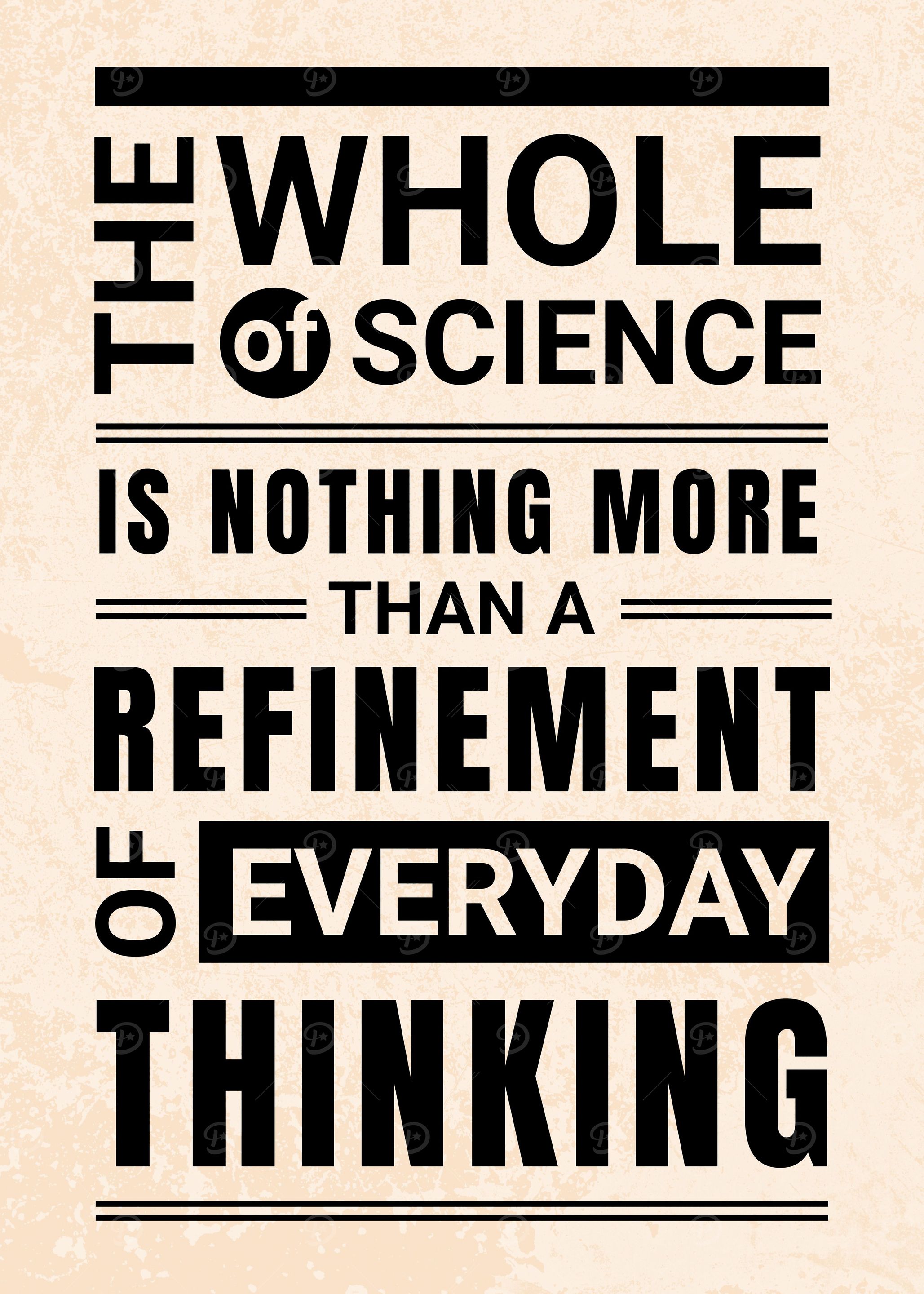 Aesthetic Science Quote