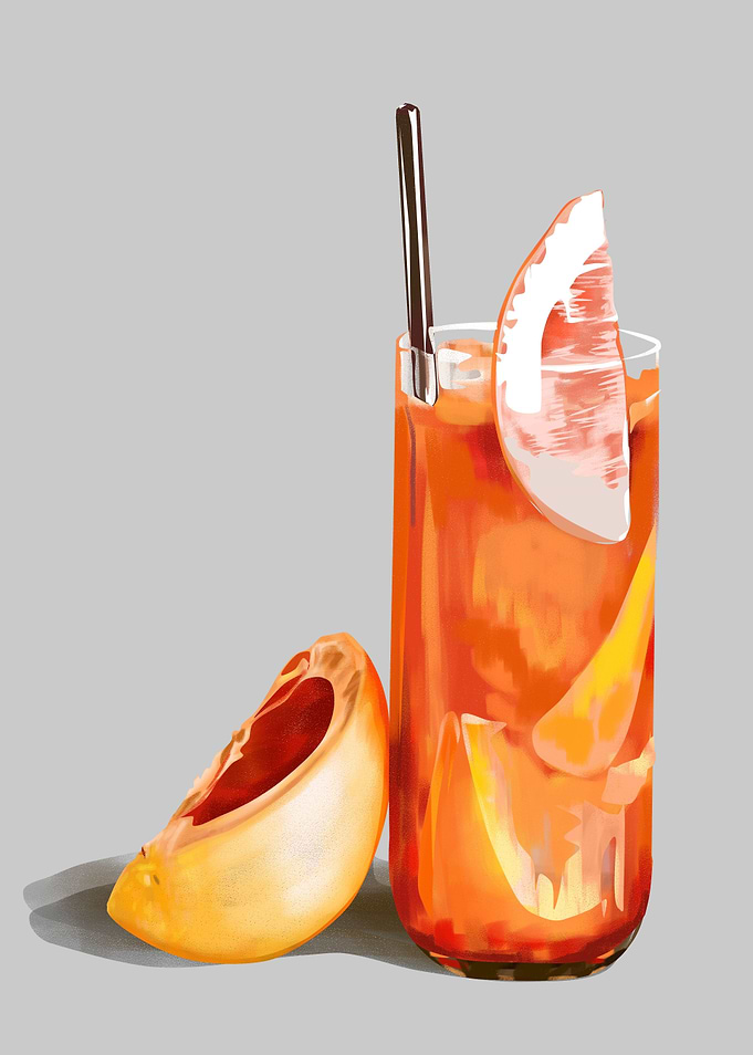Tropical Fruity Cocktail