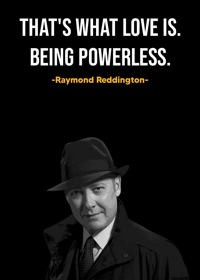 Raymond Reddington Quote