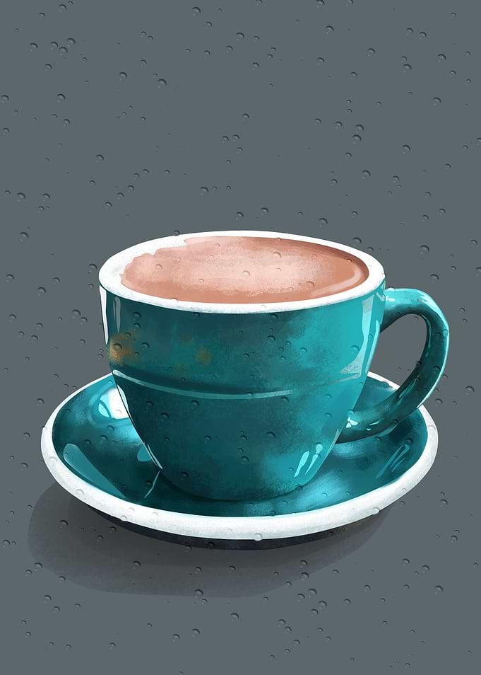 coffee cup and coffee