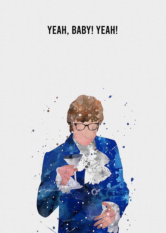 Austin Powers Minimalist