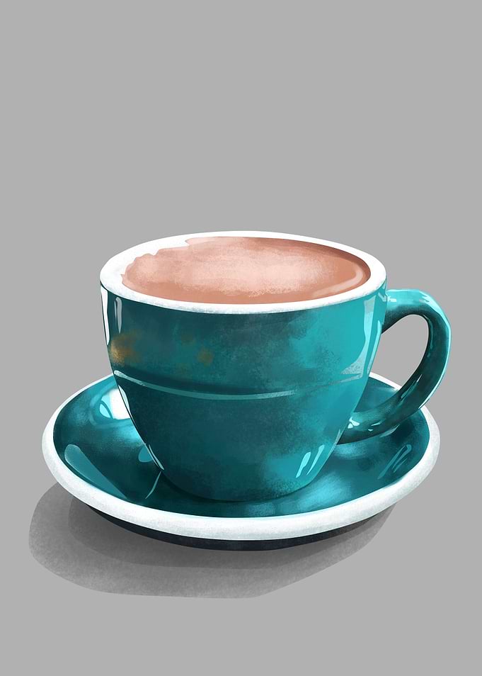 coffee cup and coffee