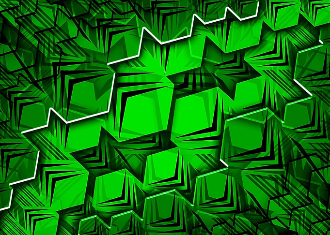 Green Elegant Abstract