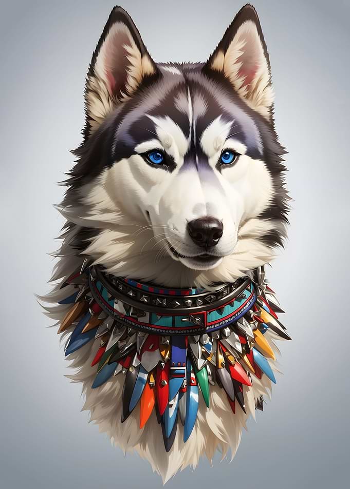 Siberian Husky Poster