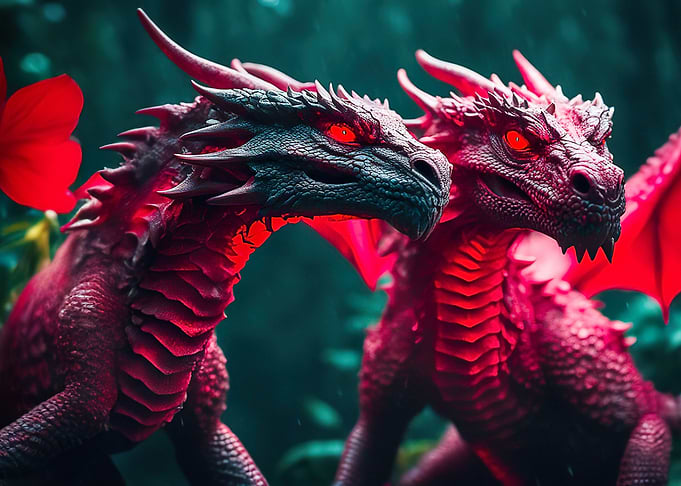 Forest dragons