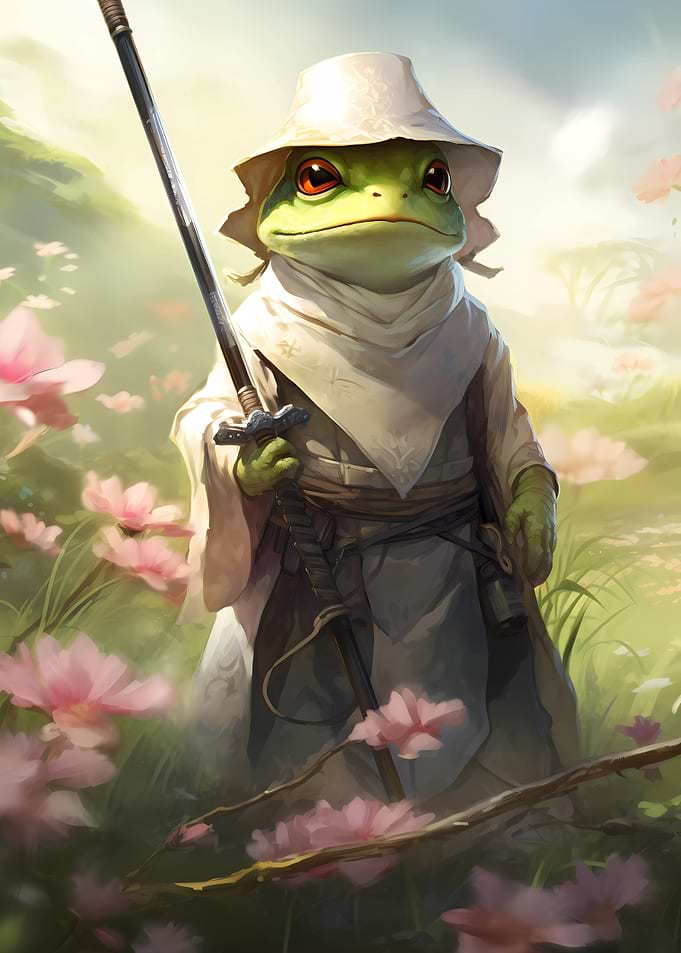 Froggy Samurai