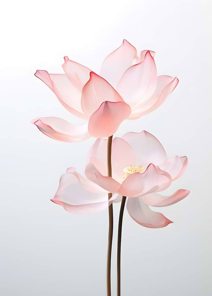 Minimalistic flowers