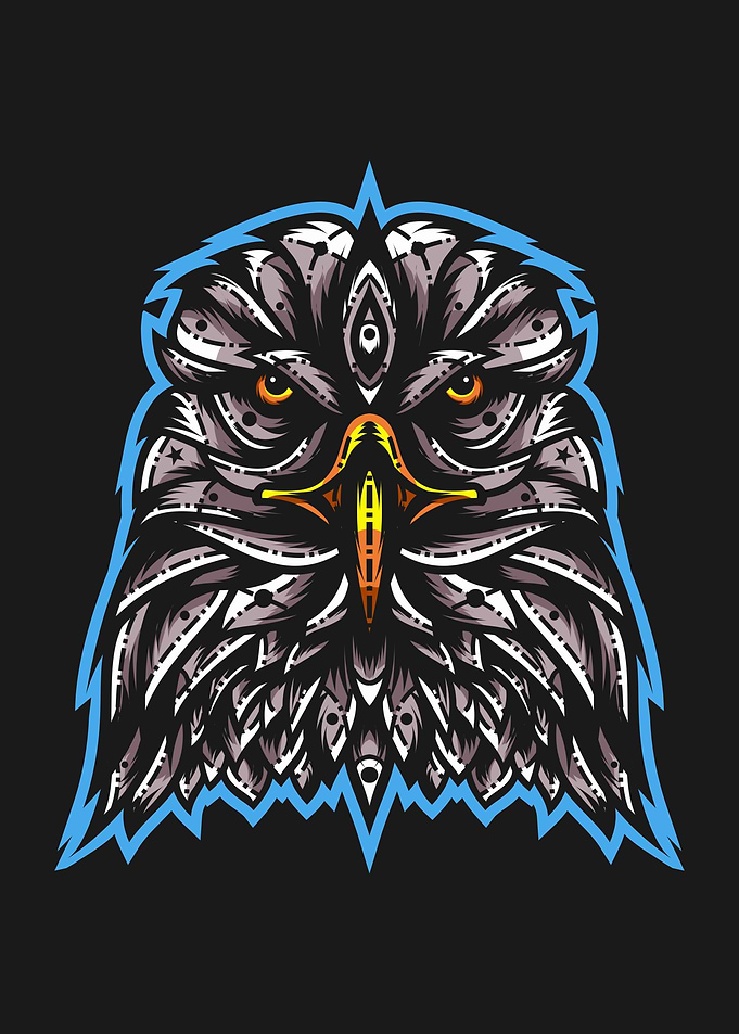Eagle Pop Art