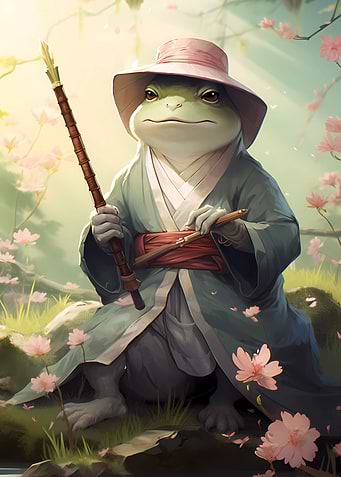 Froggy Samurai