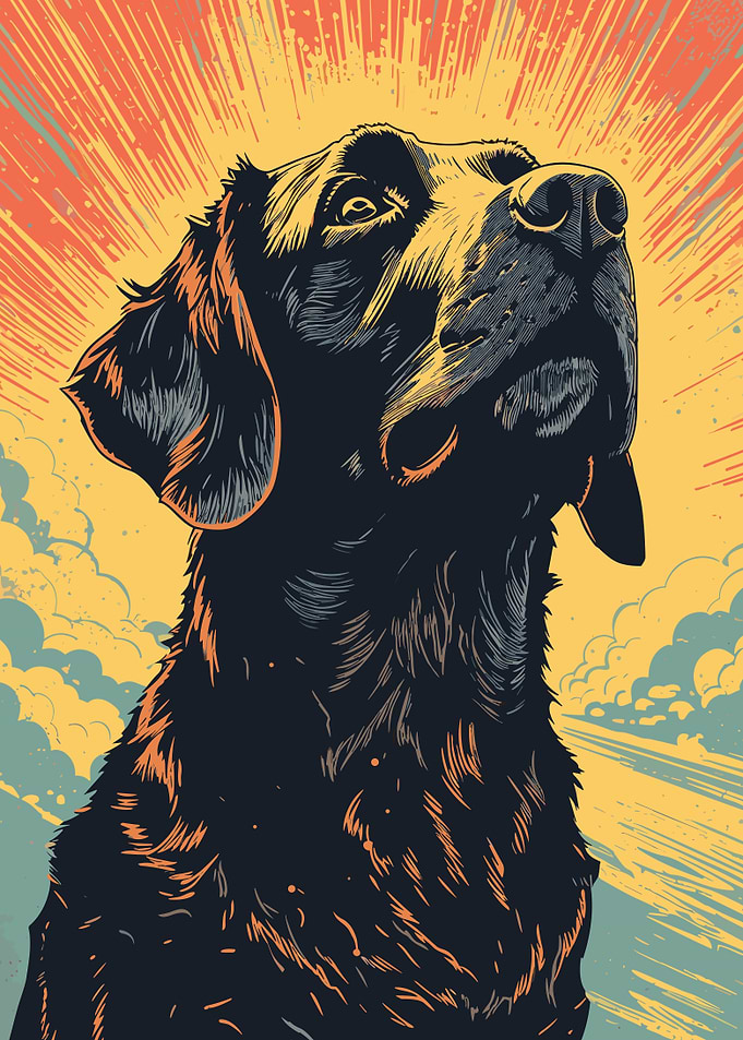 Dog Pop Art