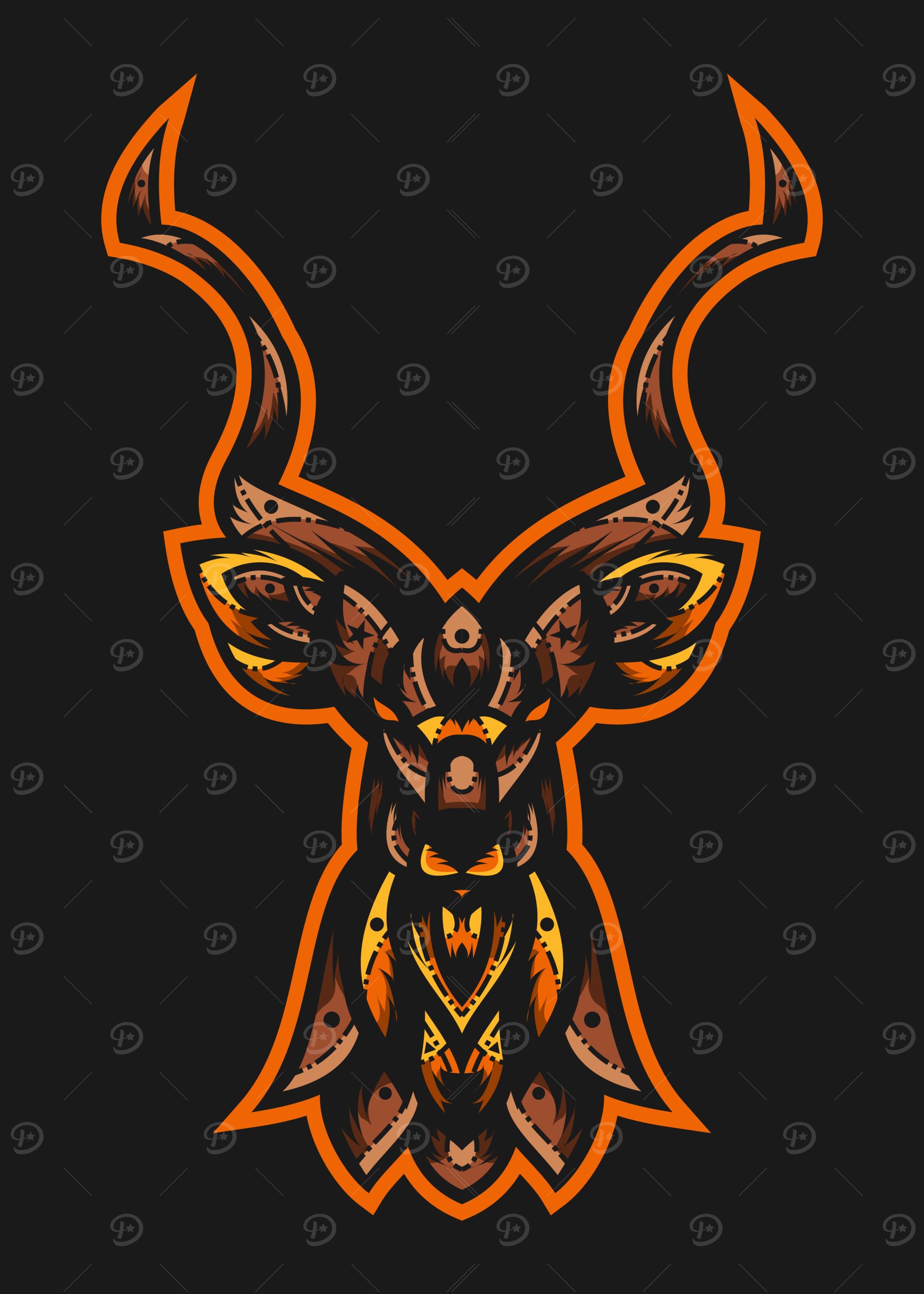 Deer Pop Art
