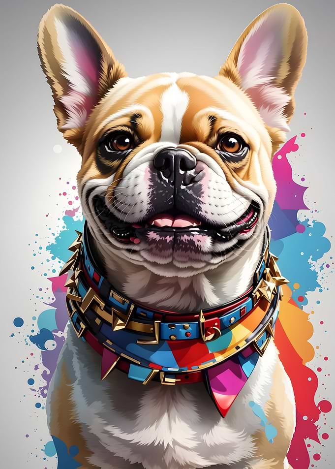 French Bulldog Poster