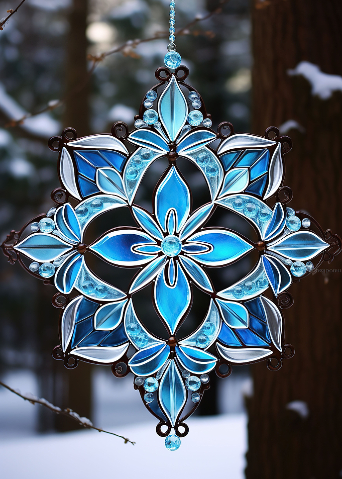 Snowflake Winters Blanket